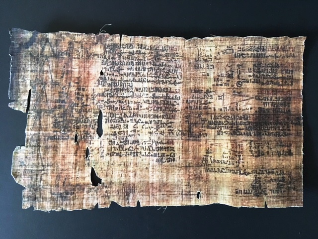 Rhind Mathematical Papyrus recreation